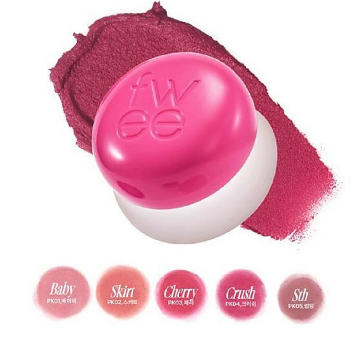 Fwee Lip&Cheek Blurry Pudding Pot - Baby