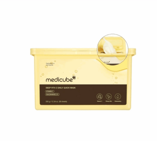 Medicube Deep Vita C Daily Quick Mask - 30 masks - Sapphire Beauty Booth