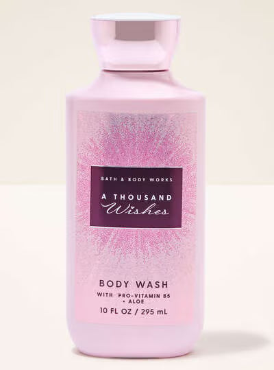 Bath & Body Works A Thousand Wishes Body Wash - 10 oz | Discover skin care, face cream, lip gloss, sunscreen, and korean skin care products at Sapphire Beauty Booth— a trusted cosmetic shop near me and makeup store near me.