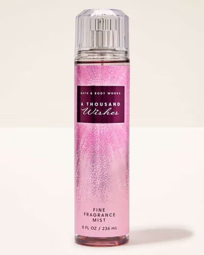 Bath & Body Works A Thousand Wishes Fine Fragrance Mist - 8 oz | Discover skin care, face cream, lip gloss, sunscreen, and korean skin care products at Sapphire Beauty Booth— a trusted cosmetic shop near me and makeup store near me.