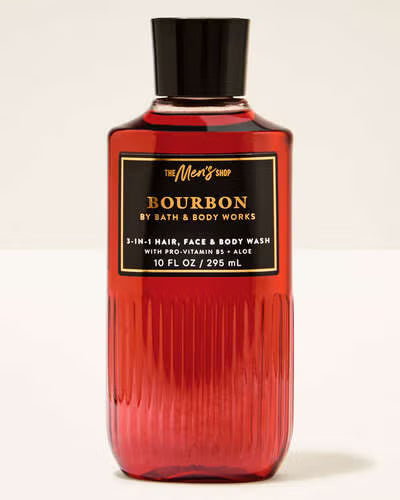 Bath & Body Works Bourbon 3-in-1 Hair, Face & Body Wash - 10 oz | Discover skin care, face cream, lip gloss, sunscreen, and korean skin care products at Sapphire Beauty Booth— a trusted cosmetic shop near me and makeup store near me.