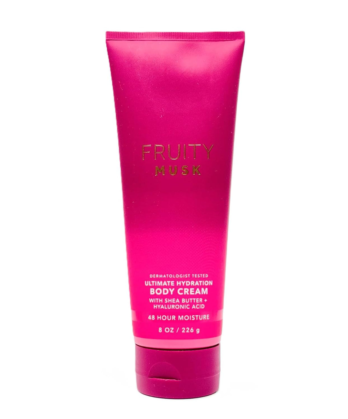 Bath & Body Works Fruity Musk Ultimate Hydration Body Cream - 8 oz | Discover skin care, face cream, lip gloss, sunscreen, and korean skin care products at Sapphire Beauty Booth— a trusted cosmetic shop near me and makeup store near me. | Sapphire Beauty Ghana | Same Day Delivery Available