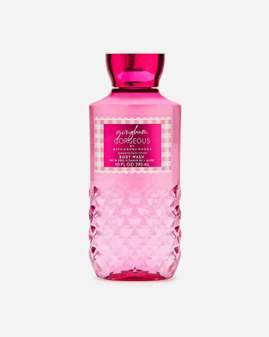 Bath & Body Works Gingham Gorgeous Moisturizing Body Wash - 10 oz | Discover skin care, face cream, lip gloss, sunscreen, and korean skin care products at Sapphire Beauty Booth— a trusted cosmetic shop near me and makeup store near me. | Sapphire Beauty Ghana | Same Day Delivery Available