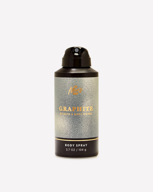 Bath & Body Works Graphite Deodorizing Body Spray - 104 g | Discover skin care, face cream, lip gloss, sunscreen, and korean skin care products at Sapphire Beauty Booth— a trusted cosmetic shop near me and makeup store near me. | Sapphire Beauty Ghana | Same Day Delivery Available