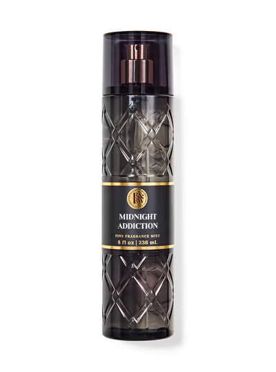 Bath & Body Works Midnight Addiction Fine Fragrance Mist - 8 oz | Discover skin care, face cream, lip gloss, sunscreen, and korean skin care products at Sapphire Beauty Booth— a trusted cosmetic shop near me and makeup store near me.
