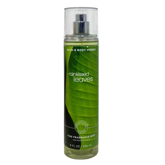 Bath & Body Works Rainkissed Leaves Fine Fragrance Mist - 8 oz | Discover skin care, face cream, lip gloss, sunscreen, and korean skin care products at Sapphire Beauty Booth— a trusted cosmetic shop near me and makeup store near me. | Sapphire Beauty Ghana | Same Day Delivery Available