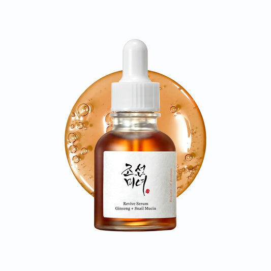 Beauty of Joseon Revive Serum Ginseng + Snail Mucin - 30ml | Discover skin care, face cream, lip gloss, sunscreen, and korean skin care products at Sapphire Beauty Booth— a trusted cosmetic shop near me and makeup store near me. | Sapphire Beauty Ghana
