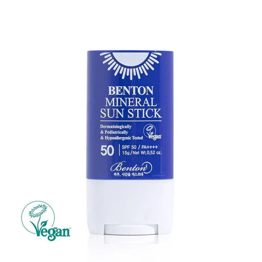 Benton Mineral Sun Stick - 15g | Discover skin care, face cream, lip gloss, sunscreen, and korean skin care products at Sapphire Beauty Booth— a trusted cosmetic shop near me and makeup store near me.
