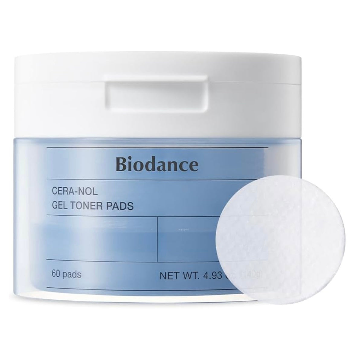 Biodance Cera-nol Gel Toner Pads - 60 pads | Discover skin care, face cream, lip gloss, sunscreen, and korean skin care products at Sapphire Beauty Booth— a trusted cosmetic shop near me and makeup store near me.