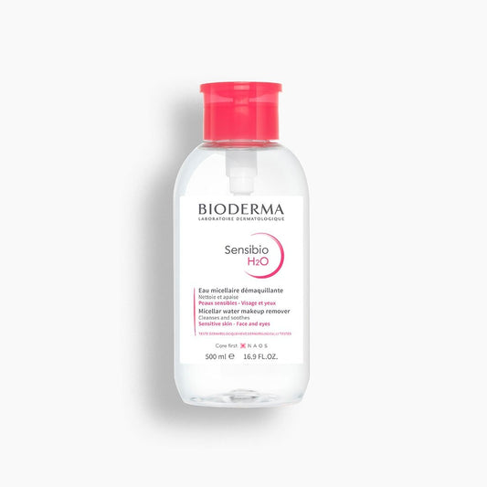 Bioderma Sensibio H2O Makeup Removing Micellar Water - 500ml | Discover skin care, face cream, lip gloss, sunscreen, and korean skin care products at Sapphire Beauty Booth— a trusted cosmetic shop near me and makeup store near me.
