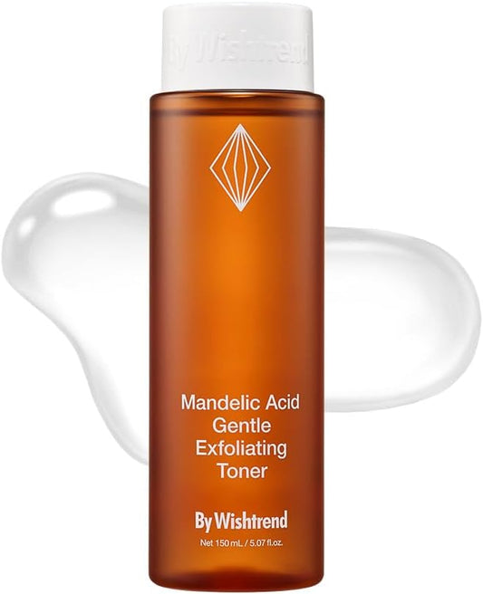 By Wishtrend Mandelic Acid Gentle Exfoliating Toner - 150ml| Discover skin care, face cream, lip gloss, sunscreen, and korean skin care products at Sapphire Beauty Booth— a trusted cosmetic shop near me and makeup store near me. | Sapphire Beauty Ghana
