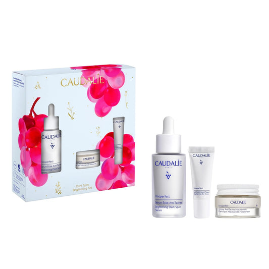 Caudalie Vinoperfect Brightening Routine for Dark Spots and Uneven Skin Tone Set | Discover skin care, face cream, lip gloss, sunscreen, and korean skin care products at Sapphire Beauty Booth— a trusted cosmetic shop near me and makeup store near me.