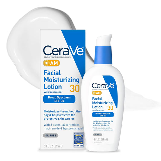 CeraVe Moisturizing Lotion SPF30 - 89ml | Discover skin care, face cream, lip gloss, sunscreen, and korean skin care products at Sapphire Beauty Booth— a trusted cosmetic shop near me and makeup store near me. | Sapphire Beauty Ghana
