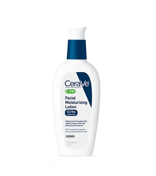 CeraVe PM Facial Moisturizing Lotion - 89ml | Discover skin care, face cream, lip gloss, sunscreen, and korean skin care products at Sapphire Beauty Booth— a trusted cosmetic shop near me and makeup store near me.