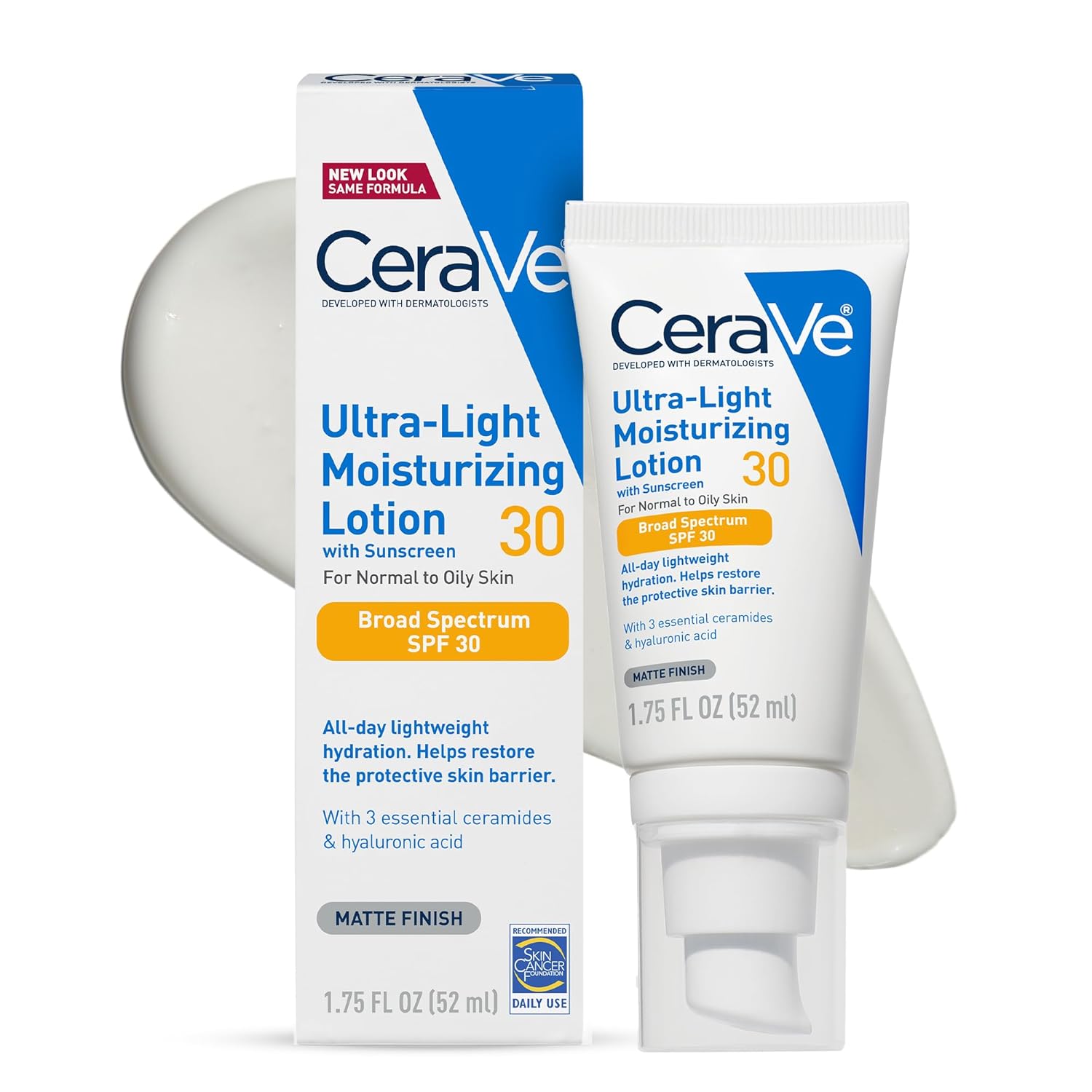 CeraVe Ultra-Light Moisturizing Lotion With SPF 30 - 52ml | Discover skin care, face cream, lip gloss, sunscreen, and korean skin care products at Sapphire Beauty Booth— a trusted cosmetic shop near me and makeup store near me. | Sapphire Beauty Ghana
