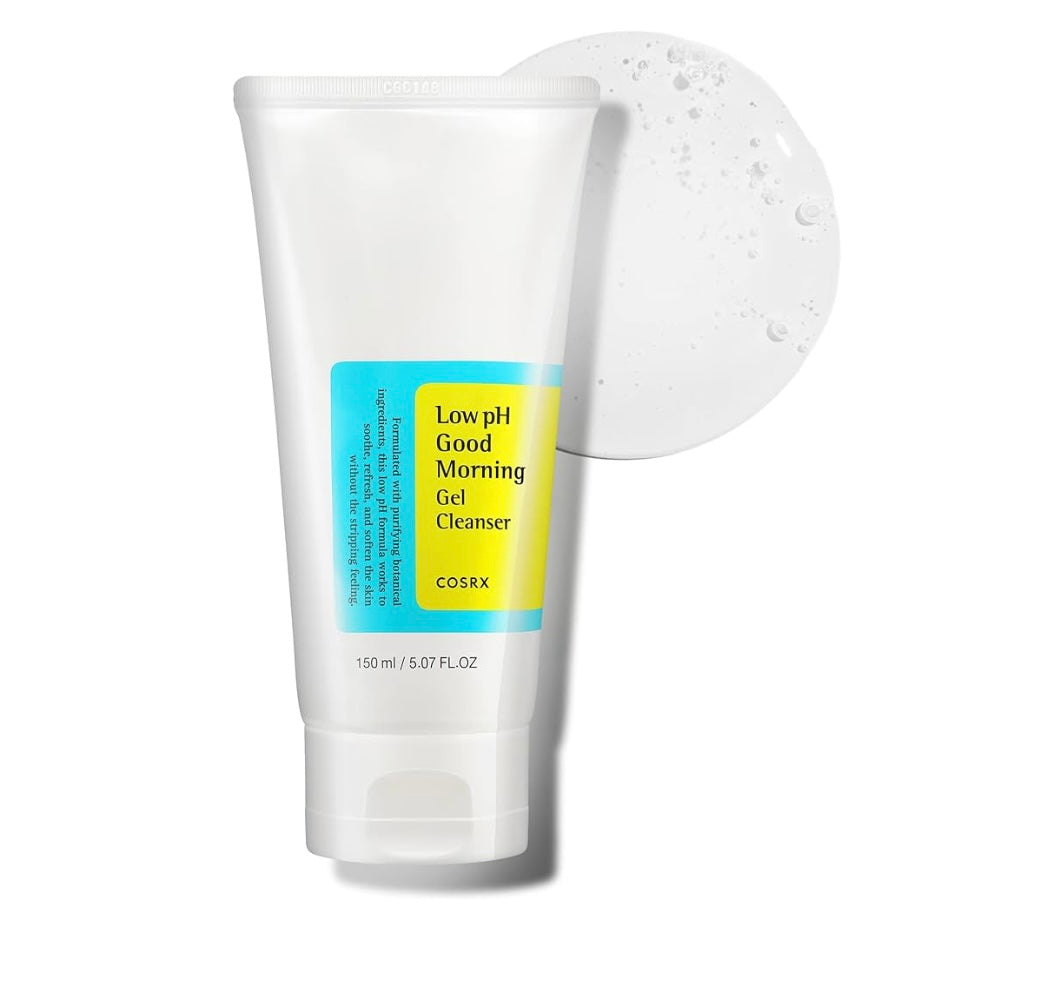 Cosrx Low Ph Good Morning Gel Cleanser - 150ml | Discover skin care, face cream, lip gloss, sunscreen, and korean skin care products at Sapphire Beauty Booth— a trusted cosmetic shop near me and makeup store near me.