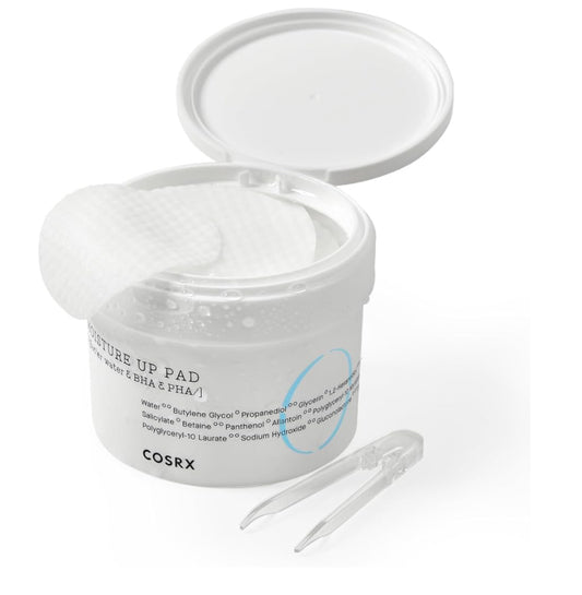 Cosrx One Step Moisture Up Toner Pad - 70 pads | Discover skin care, face cream, lip gloss, sunscreen, and korean skin care products at Sapphire Beauty Booth— a trusted cosmetic shop near me and makeup store near me.