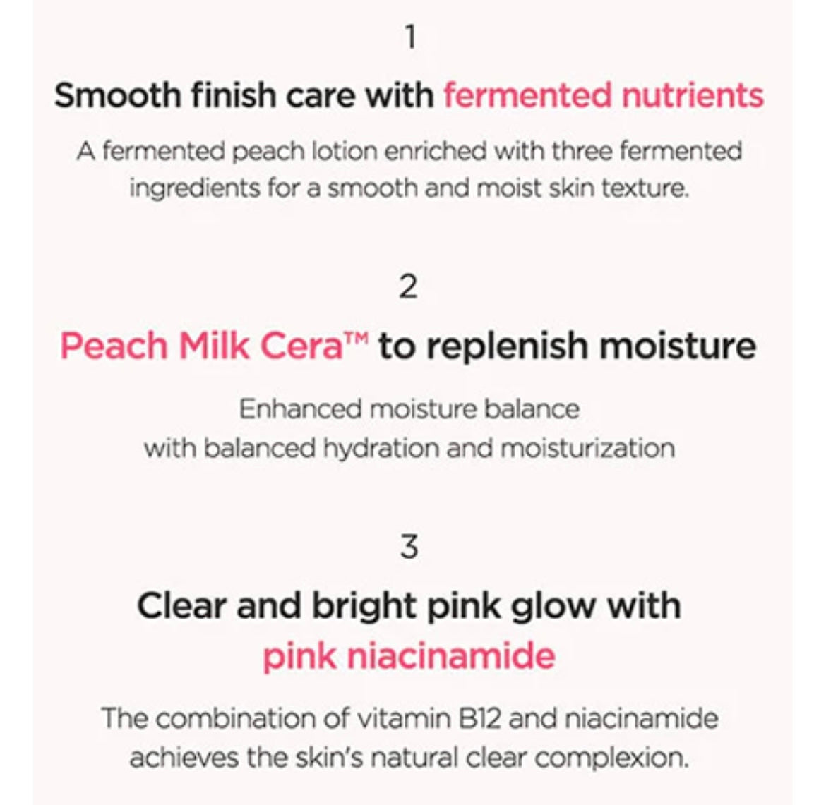 Anual Peach 77 Niacin Conditioning Milk - 150ml