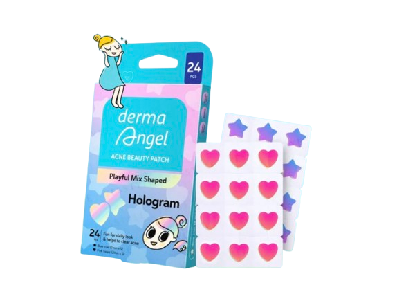 DermaAngel Acne Beauty Patch Playful Mix Shaped - 24 pcs | Discover skin care, face cream, lip gloss, sunscreen, and korean skin care products at Sapphire Beauty Booth— a trusted cosmetic shop near me and makeup store near me. | Sapphire Beauty Ghana | Same Day Delivery Available
