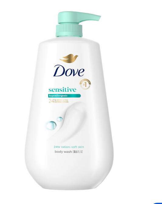 Dove Sensitive Body Wash - 905 ml | Discover skin care, face cream, lip gloss, sunscreen, and korean skin care products at Sapphire Beauty Booth— a trusted cosmetic shop near me and makeup store near me. | Sapphire Beauty Ghana | Same Day Delivery Available