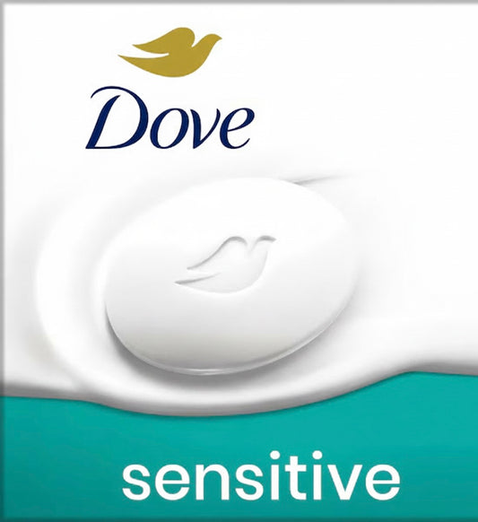Dove Sensitive Skin Beauty Bar Soap - 1 Bar | Discover skin care, face cream, lip gloss, sunscreen, and korean skin care products at Sapphire Beauty Booth— a trusted cosmetic shop near me and makeup store near me.