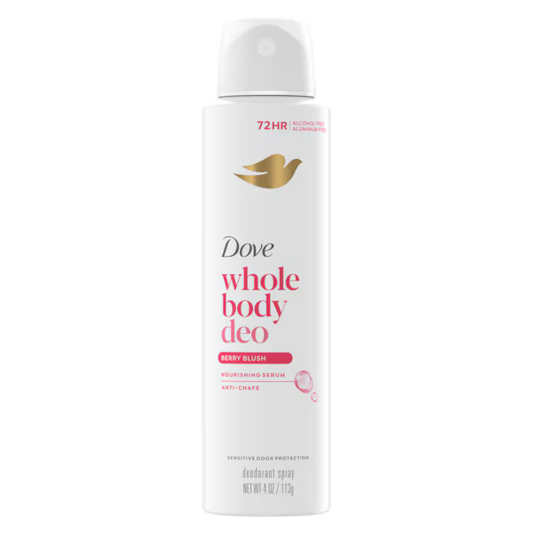 Dove Whole Body Deodorant Cooling Spray Berry Blush - 4oz | Discover skin care, face cream, lip gloss, sunscreen, and korean skin care products at Sapphire Beauty Booth— a trusted cosmetic shop near me and makeup store near me. | Sapphire Beauty Ghana | Same Day Delivery Available