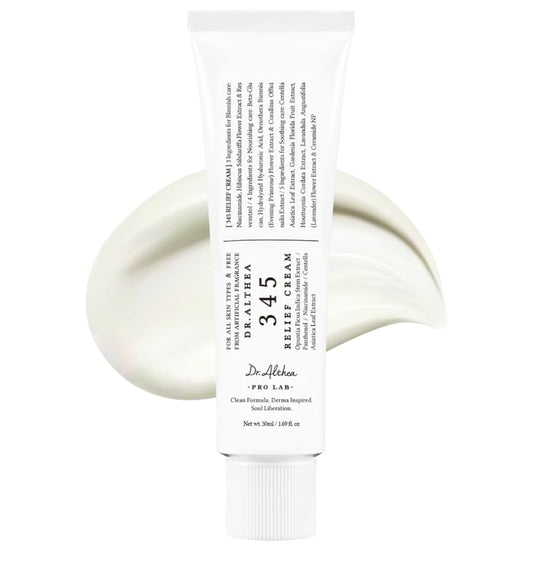 Dr. Althea 345 Relief Cream - 50ml | Discover skin care, face cream, lip gloss, sunscreen, and korean skin care products at Sapphire Beauty Booth— a trusted cosmetic shop near me and makeup store near me.