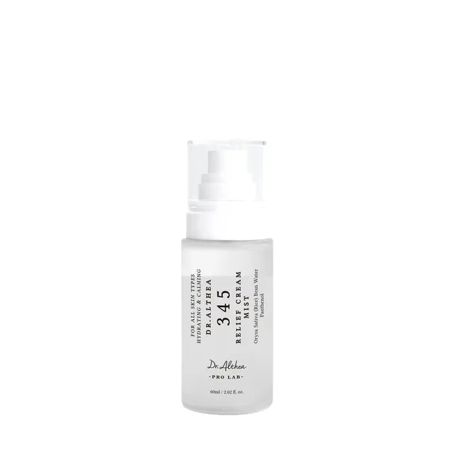 Dr. Althea 345 Relief Cream Mist - 60ml | Discover skin care, face cream, lip gloss, sunscreen, and korean skin care products at Sapphire Beauty Booth— a trusted cosmetic shop near me and makeup store near me.