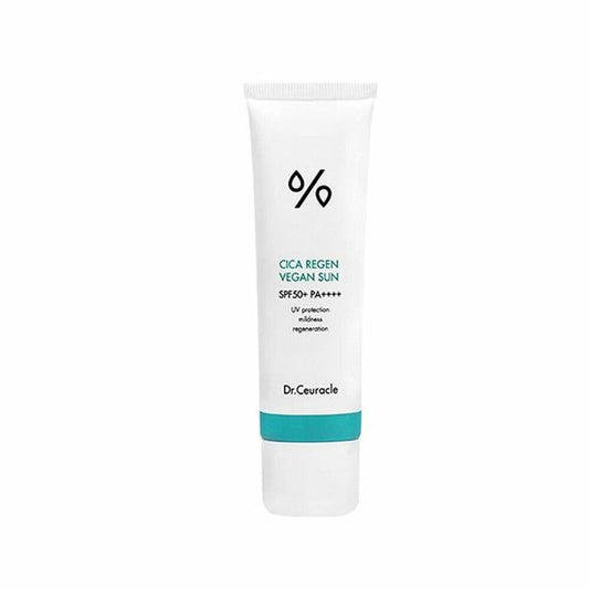 Dr. Ceuracle Cica Regen Vegan Sun - 50ml | Discover skin care, face cream, lip gloss, sunscreen, and korean skin care products at Sapphire Beauty Booth— a trusted cosmetic shop near me and makeup store near me. | Sapphire Beauty Ghana
