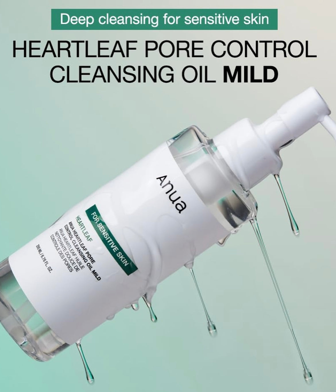 Anua Heartleaf Pore Control Cleansing Oil Mild - 200ml