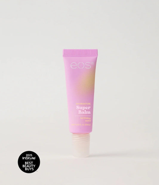 EOS Birthday Cake Super Balm - 10ml | Discover skin care, face cream, lip gloss, sunscreen, and korean skin care products at Sapphire Beauty Booth— a trusted cosmetic shop near me and makeup store near me.
