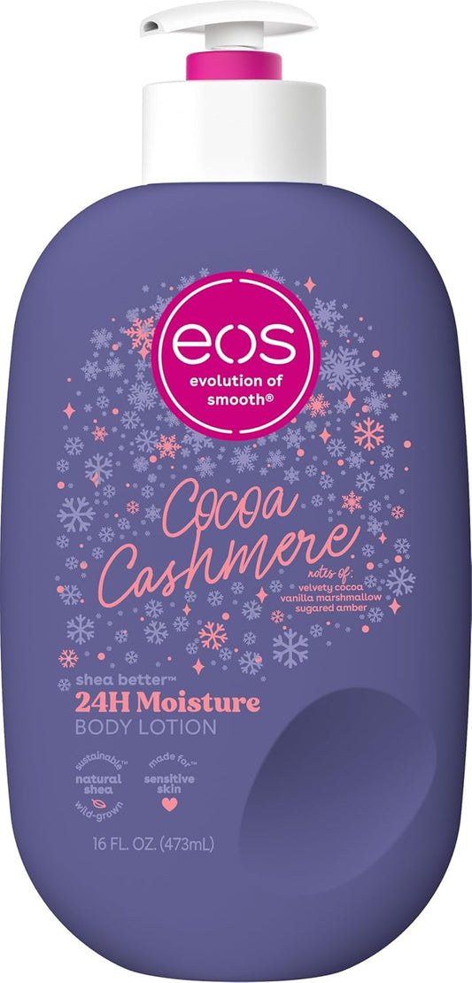 EOS Cocoa Cashmere Body Lotion - 473 ml | Discover skin care, face cream, lip gloss, sunscreen, and korean skin care products at Sapphire Beauty Booth— a trusted cosmetic shop near me and makeup store near me. | Sapphire Beauty Ghana
