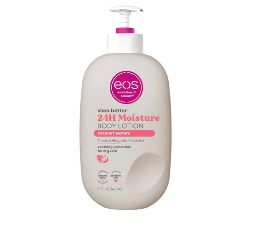 EOS Coconut Waters Body Lotion - 473 ml | Discover skin care, face cream, lip gloss, sunscreen, and korean skin care products at Sapphire Beauty Booth— a trusted cosmetic shop near me and makeup store near me.