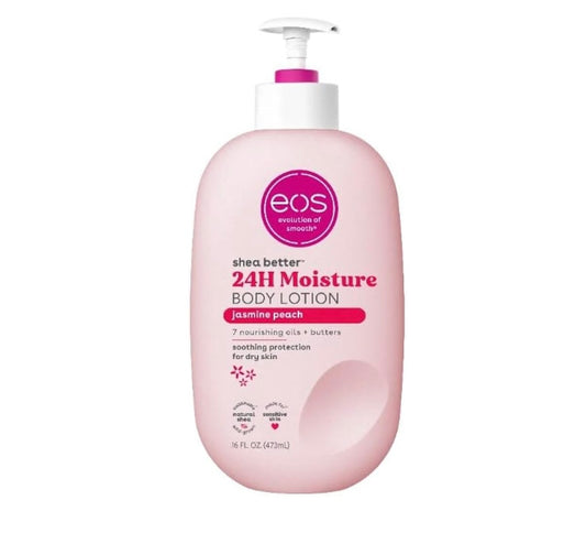 EOS Jasmine Peach Body Lotion - 473 ml |  Discover skin care, face cream, lip gloss, sunscreen, and korean skin care products at Sapphire Beauty Booth— a trusted cosmetic shop near me and makeup store near me.
