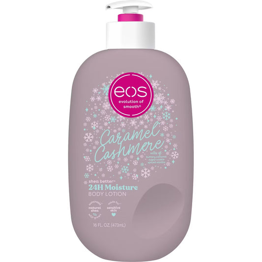 EOS Shea Better Caramel Cashmere Body Lotion - 473 ml | Discover skin care, face cream, lip gloss, sunscreen, and korean skin care products at Sapphire Beauty Booth— a trusted cosmetic shop near me and makeup store near me.