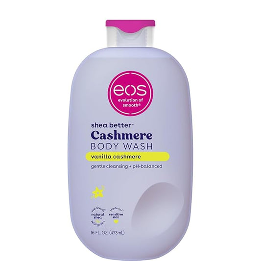EOS Shea Better Cashmere Body Wash - 473ml |Discover skin care, face cream, lip gloss, sunscreen, and korean skin care products at Sapphire Beauty Booth— a trusted cosmetic shop near me and makeup store near me.
