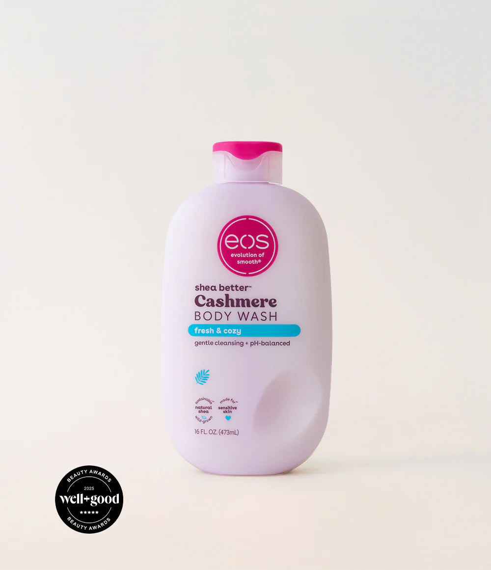 EOS Shea Better Fresh & Cozy Body Wash - 473ml | Discover skin care, face cream, lip gloss, sunscreen, and korean skin care products at Sapphire Beauty Booth— a trusted cosmetic shop near me and makeup store near me.