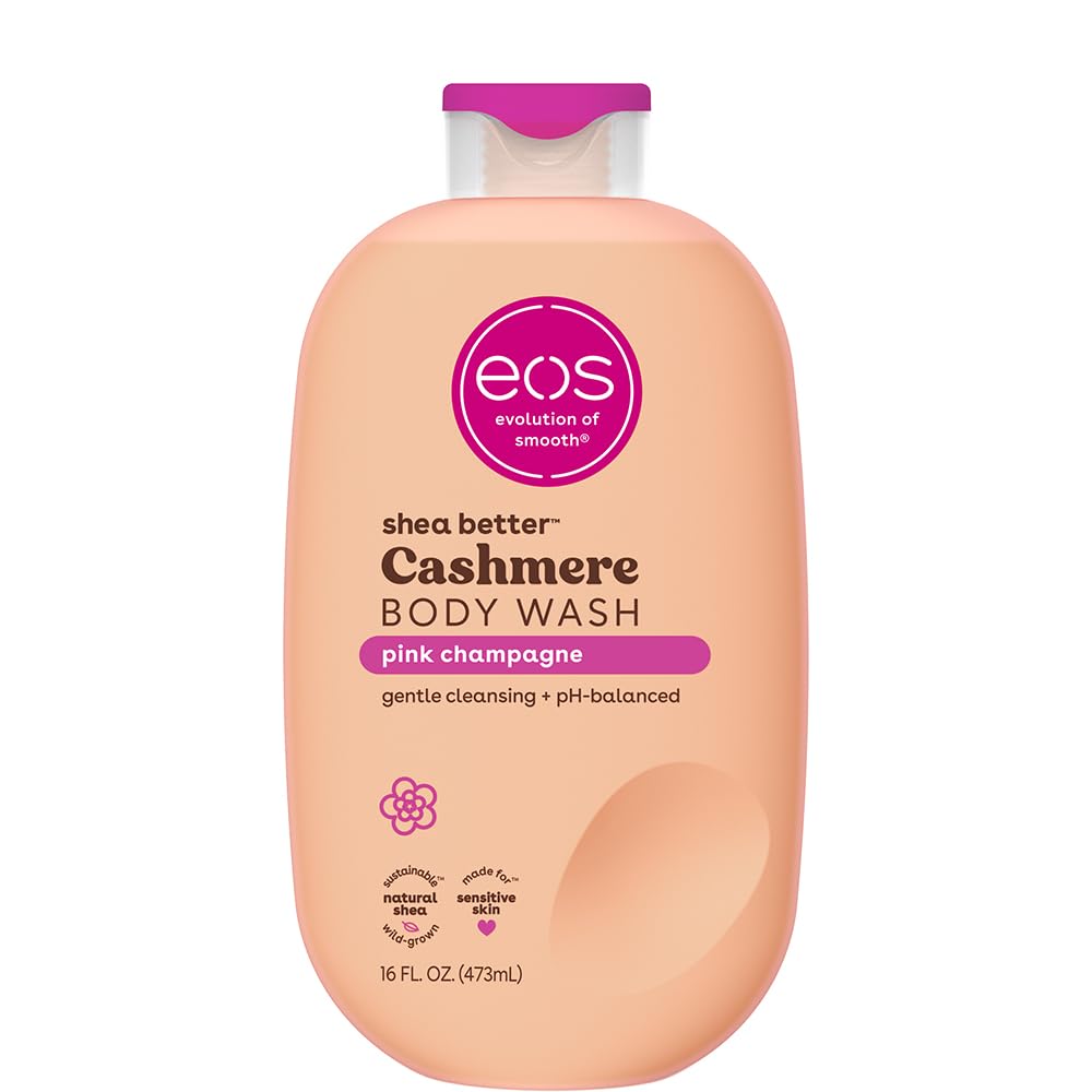 EOS Shea Better Pink Champagne Body Wash - 473ml  | Discover skin care, face cream, lip gloss, sunscreen, and korean skin care products at Sapphire Beauty Booth— a trusted cosmetic shop near me and makeup store near me. | Sapphire Beauty Ghana
