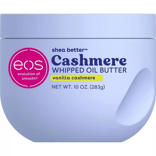 EOS Shea Better Vanilla Cashmere Whipped Oil Body Butter - 295 ml | Discover skin care, face cream, lip gloss, sunscreen, and korean skin care products at Sapphire Beauty Booth— a trusted cosmetic shop near me and makeup store near me. | Sapphire Beauty Ghana
