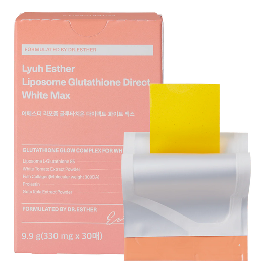 Esther Formula (Halal) Liposome Glutathione Direct White Max - 9.9g | Discover skin care, face cream, lip gloss, sunscreen, and korean skin care products at Sapphire Beauty Booth— a trusted cosmetic shop near me and makeup store near me.