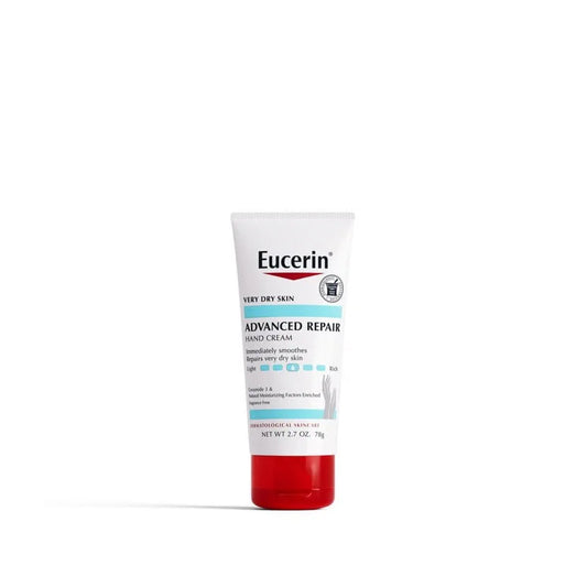 Eucerin Advanced Repair Hand Cream - 2.7oz | Discover skin care, face cream, lip gloss, sunscreen, and korean skin care products at Sapphire Beauty Booth— a trusted cosmetic shop near me and makeup store near me. | Sapphire Beauty Ghana

