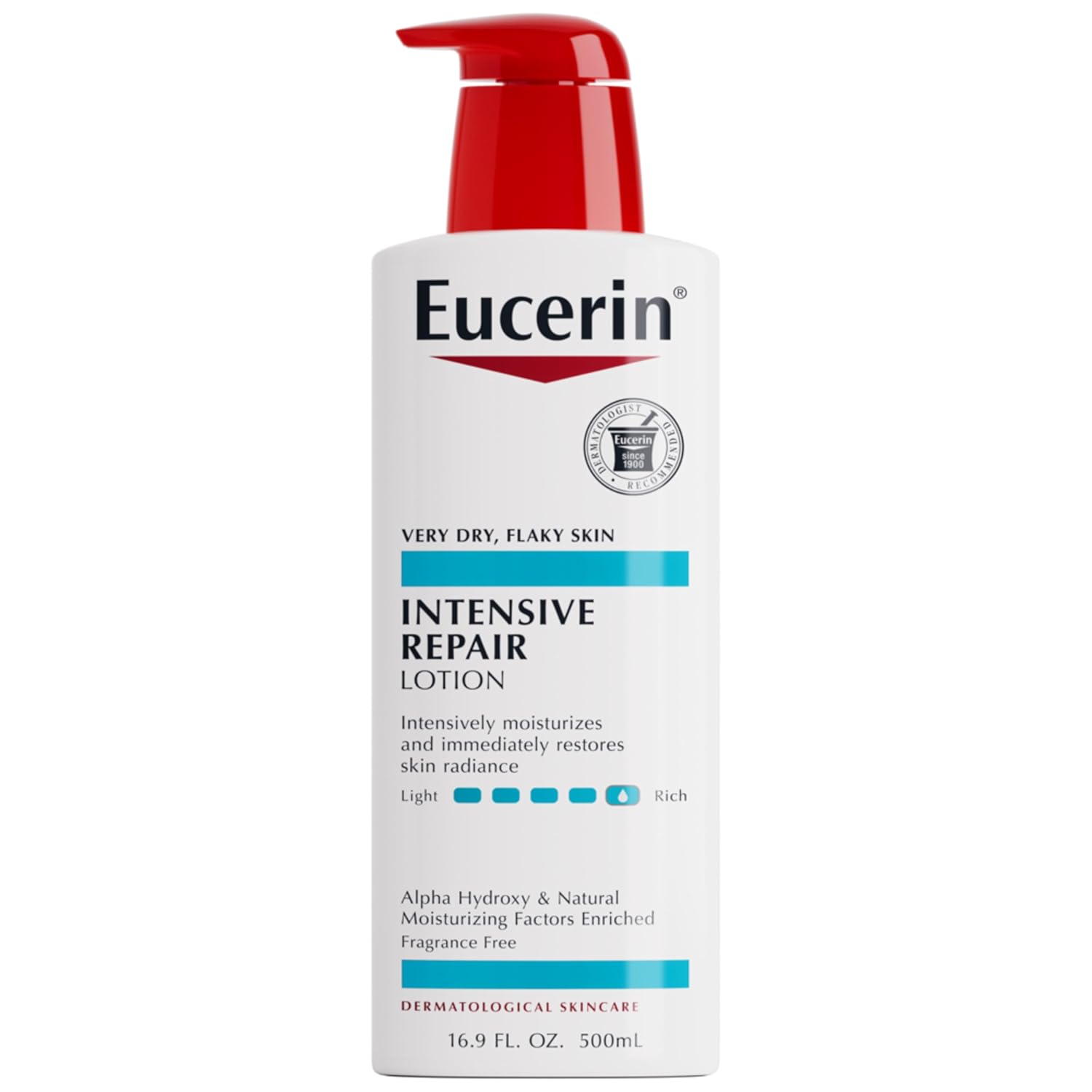 Eucerin Intensive Repair Lotion - 500ml | Discover skin care, face cream, lip gloss, sunscreen, and korean skin care products at Sapphire Beauty Booth— a trusted cosmetic shop near me and makeup store near me. | Sapphire Beauty Ghana
