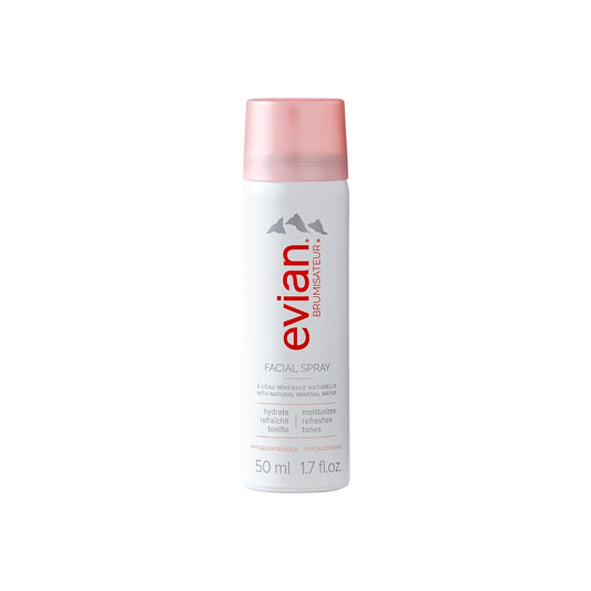 Evian Facial Spray - 50ml | Discover skin care, face cream, lip gloss, sunscreen, and korean skin care products at Sapphire Beauty Booth— a trusted cosmetic shop near me and makeup store near me.
