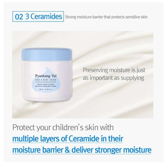 Pyunkang Yul Kids & Baby Cream (Sweet Orange) - 400ml  - Sapphire Beauty Booth