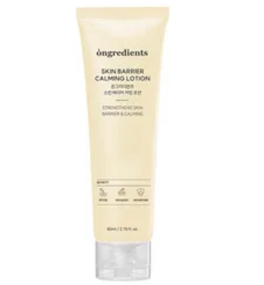 Ongredients Skin Barrier Calming Lotion - Brightening Moisture Gel Cream, Anti-Blemish Body Lotion, skin moisturizer, dark spot correcting serum, needly daily toner pad, oil cleansers, moisturizing sunscreen, hand cream - Sapphire Beauty Booth