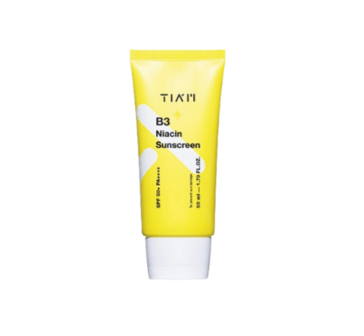 Tiam B3 Niacin Sunscreen - 50ml - Brightening Moisture Gel Cream, Anti-Blemish Body Lotion, skin moisturizer, dark spot correcting serum, needly daily toner pad, oil cleansers, moisturizing sunscreen, hand cream - Sapphire Beauty Booth