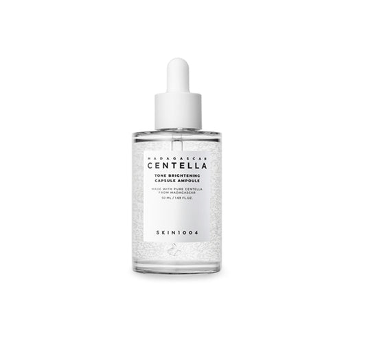 Skin1004 Madagascar Centella Tone Brightening Capsule Ampoule - Brightening Moisture Gel Cream, Anti-Blemish Body Lotion, skin moisturizer, dark spot correcting serum, needly daily toner pad, oil cleansers, moisturizing sunscreen, hand cream - Sapphire Beauty Booth