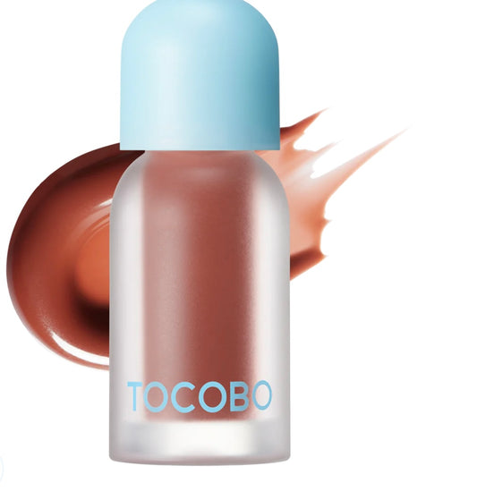 Tocobo - Juicy Berry Plumping Lip Oil - Bitter Brown - Brightening Moisture Gel Cream, Anti-Blemish Body Lotion, skin moisturizer, dark spot correcting serum, needly daily toner pad, oil cleansers, moisturizing sunscreen, hand cream - Sapphire Beauty Booth