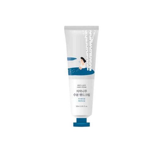 Round Lab Birch Juice Hand Cream - 30ml - Brightening Moisture Gel Cream, Anti-Blemish Body Lotion, skin moisturizer, dark spot correcting serum, needly daily toner pad, oil cleansers, moisturizing sunscreen, hand cream - Sapphire Beauty Booth