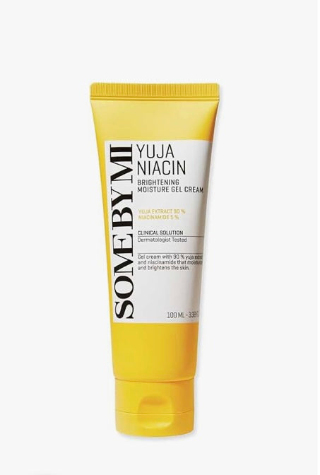 Some By Mi Yuja Niacin Brightening Moisture Gel Cream - 100ml - Brightening Moisture Gel Cream, Anti-Blemish Body Lotion, skin moisturizer, dark spot correcting serum, needly daily toner pad, oil cleansers, moisturizing sunscreen, hand cream - Sapphire Beauty Booth